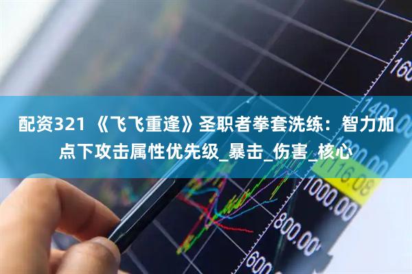 配资321 《飞飞重逢》圣职者拳套洗练：智力加点下攻击属性优先级_暴击_伤害_核心