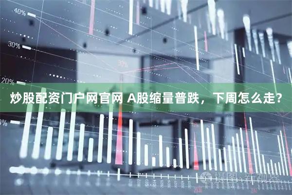 炒股配资门户网官网 A股缩量普跌，下周怎么走？